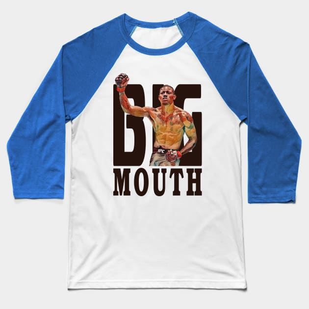 Big Mouth Baseball T-Shirt by FightIsRight